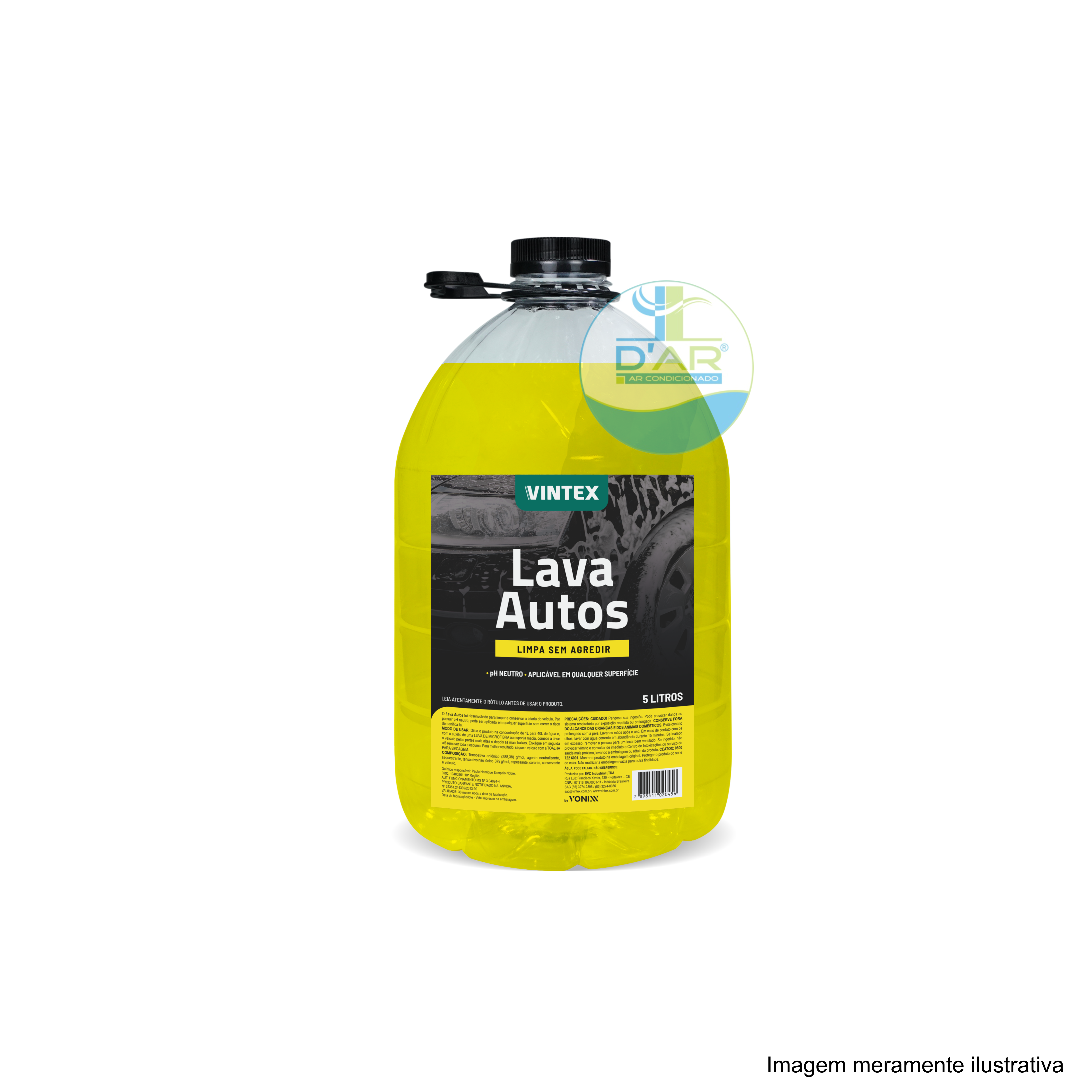 LAVA AUTOS SHAMPOO VINTEX 5L